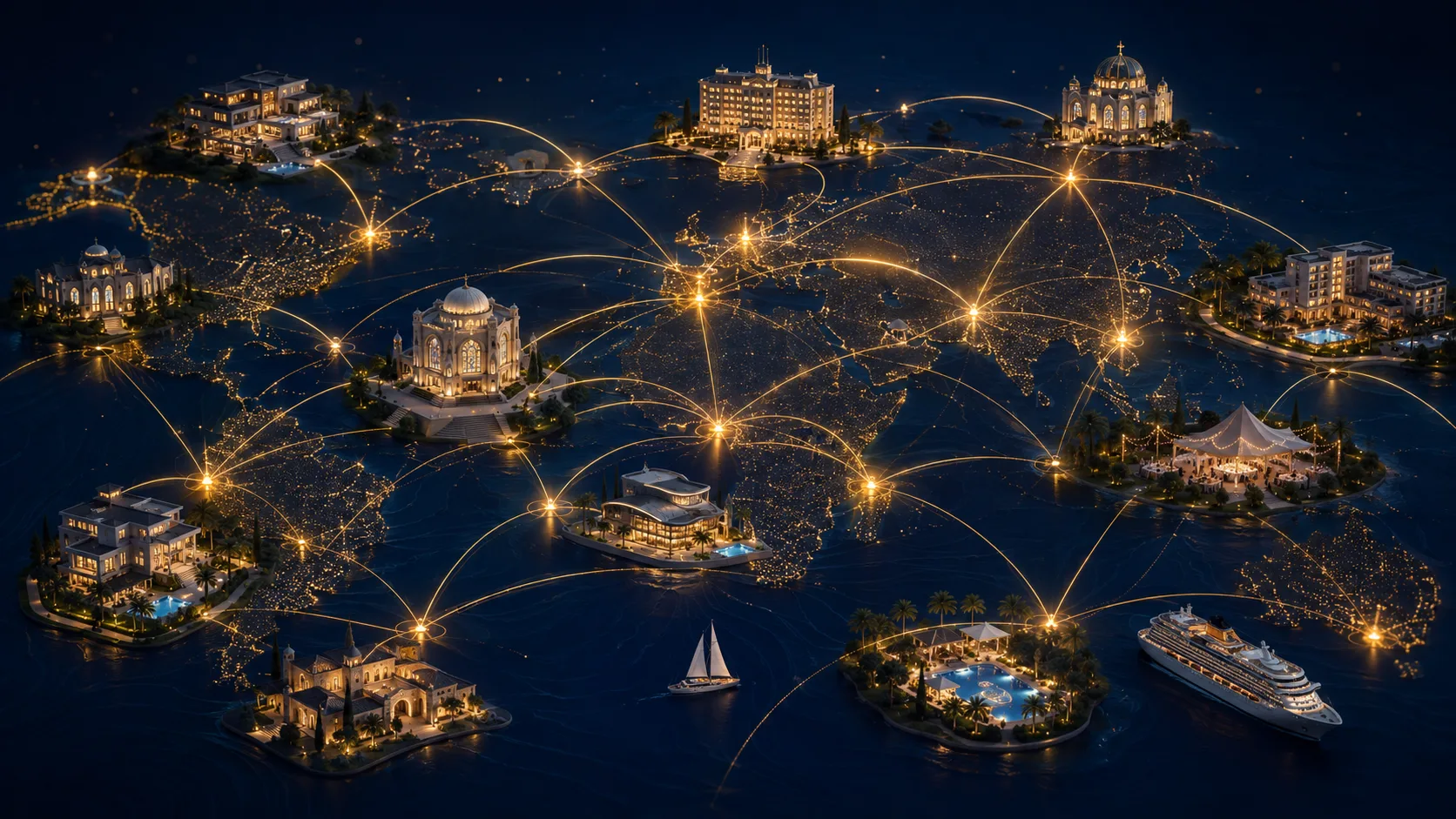 Connected global hospitality network